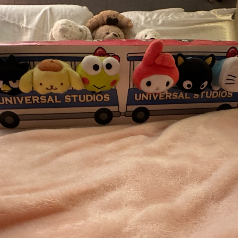 Sanrio Tour Bus Plushies